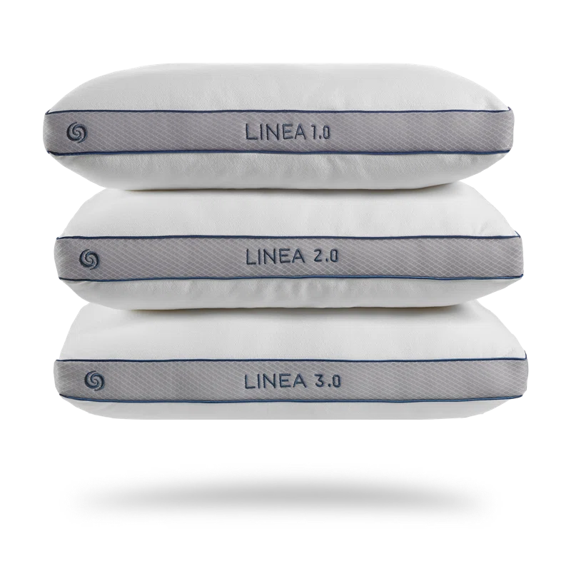 Bedgear Linea Performance Pillow - Soft Support Pillow for Neutral / Warm Sleepers