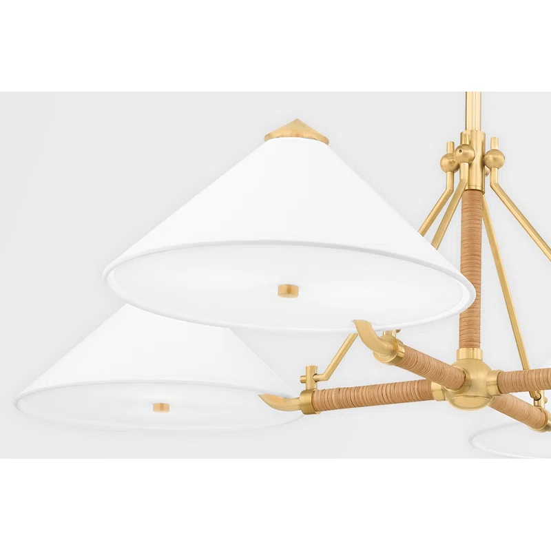Axton Chandelier - Antique Brass / 4 Light