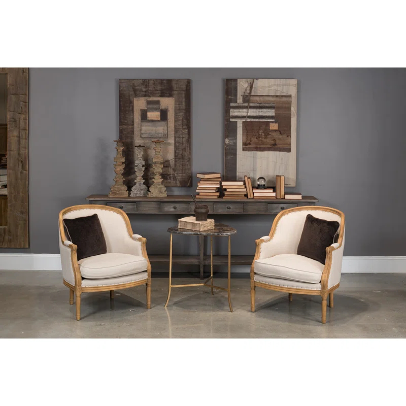 Sarreid Ltd Provincial 85'' Solid Wood Console Table