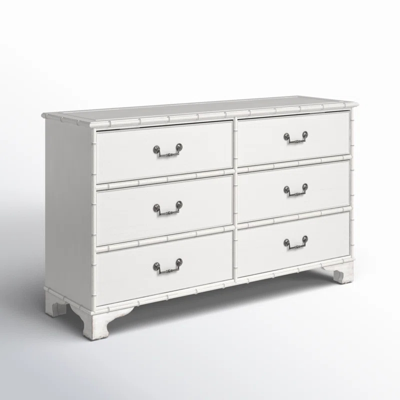 Hooker Furniture Charleston 64'' W 6 - Drawer Dresser