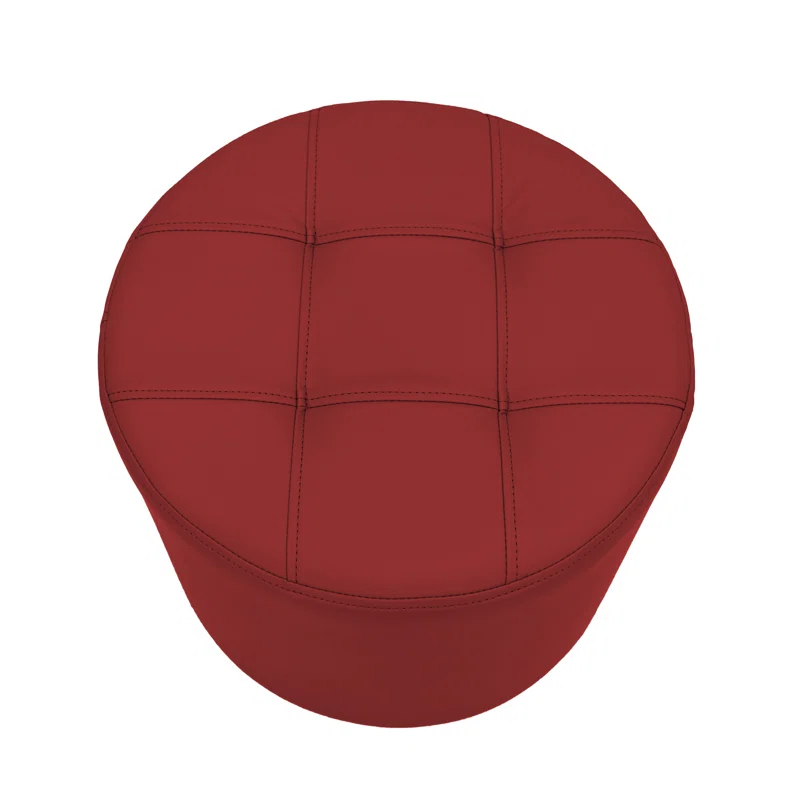 Factory Direct Partners Faux Leather Ottoman
