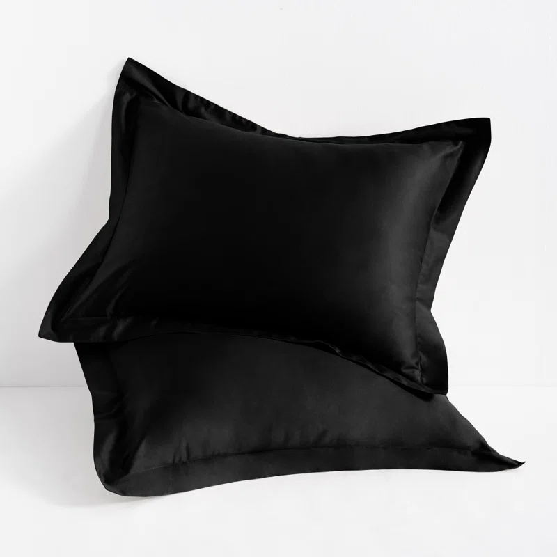 NTBAY Egyptian-Quality Cotton Sham Covers, 500 Thread Count Cotton Sateen Square Pillow Covers - NTBAY (Set of 2)