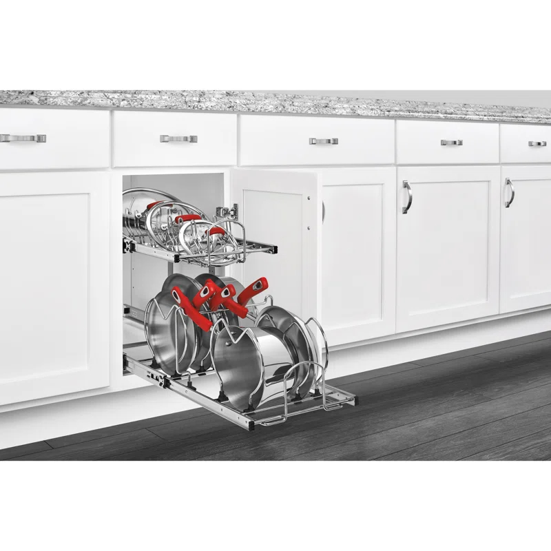 Rev-A-Shelf Rev-A-Shelf Pullout Cabinet Pot and Pan Organizer