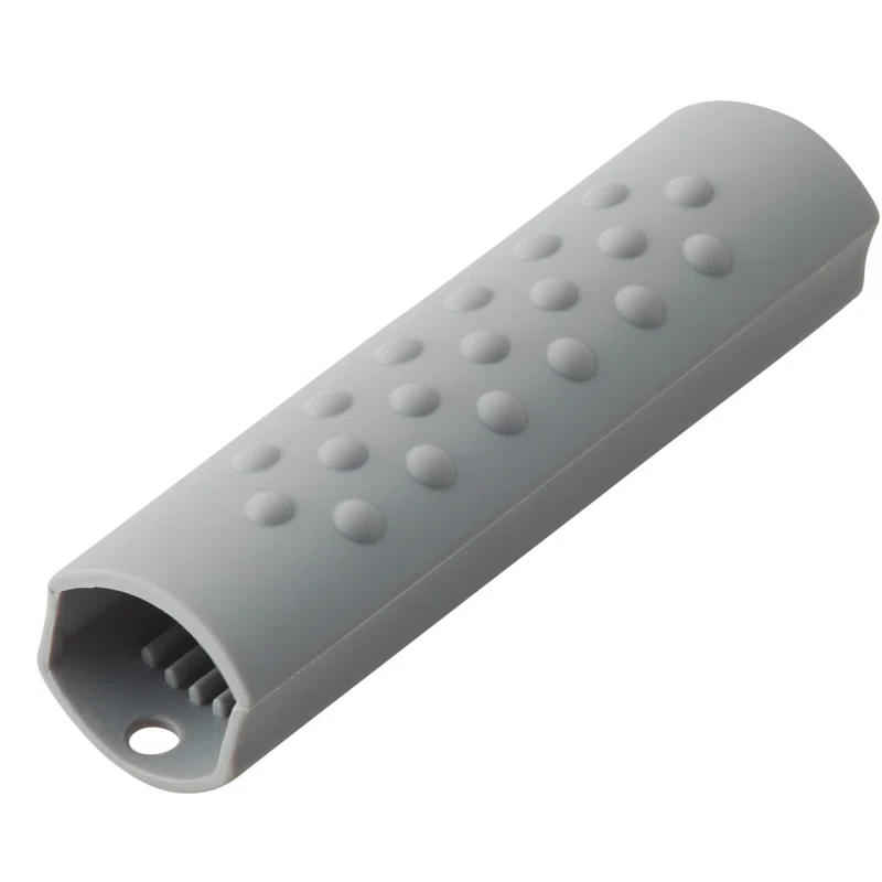 Ayesha Curry Ayesha Curry Tools & Gadgets Silicone Handle Sleeve for Pots and Pans Set, 2 Piece, Matte Silver