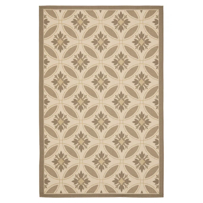 Courtyard Performance Geometric Rug