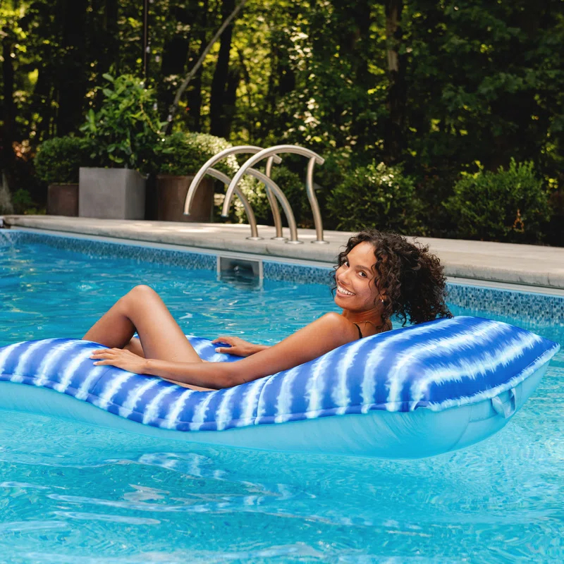 Big Joe Big Joe Lagoon Lounger Pool Float, No Inflation Needed
