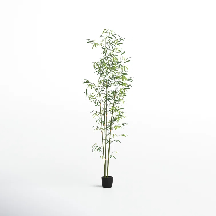 Freeport Park® 6' Artificial Potted Mini Bamboo Tree