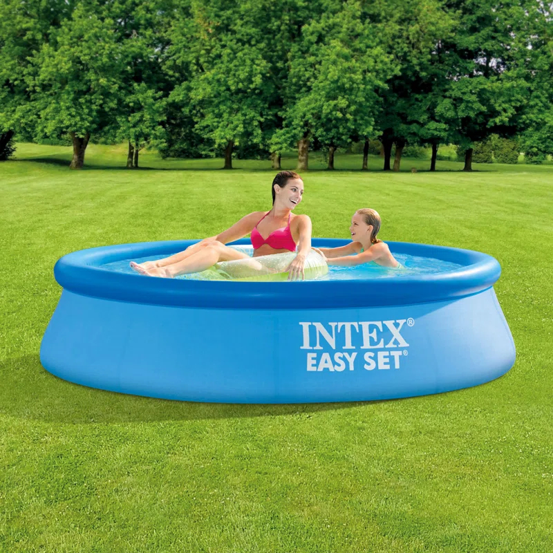 Intex Intex Easy Set Inflatable Kid Swimming Pool Only