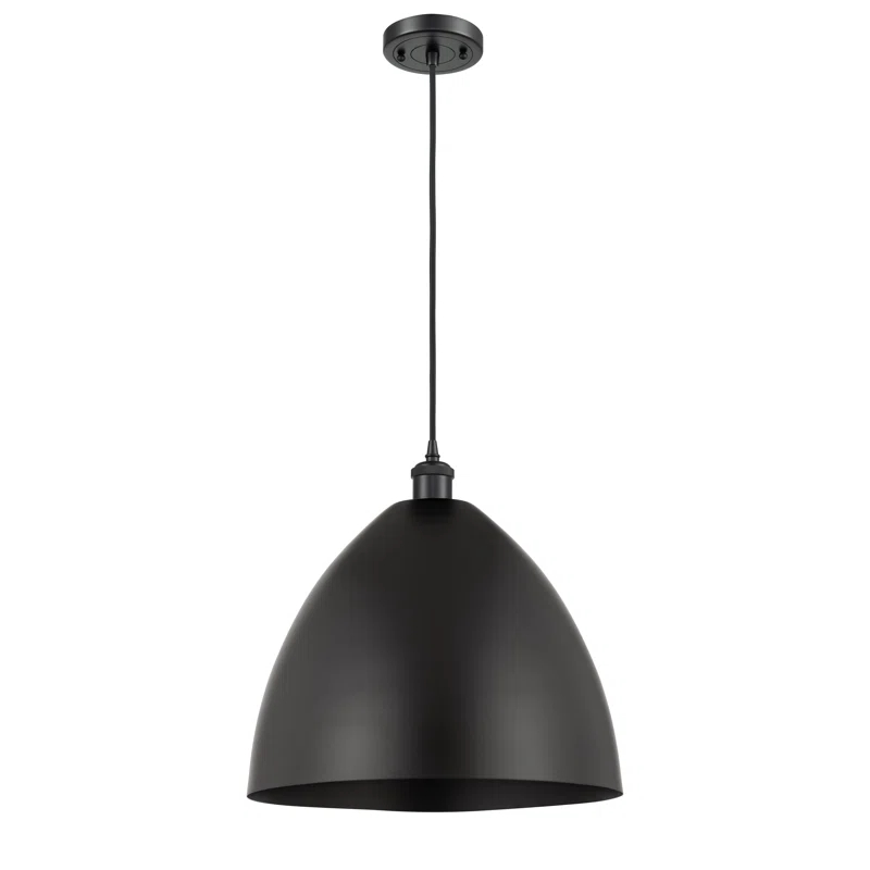 Innovations Lighting Metal Bristol 1 - Light Single Drop Pendant Pendant