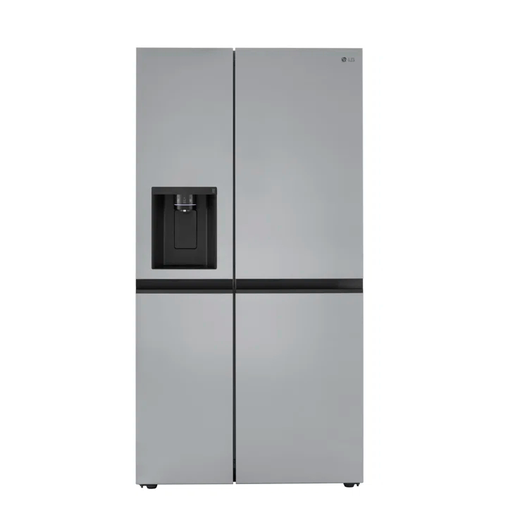 LG 23 Cu. Ft. Side-By-Side Counter-Depth Refrigerator With Smooth Touch Dispenser LRSXC2306S