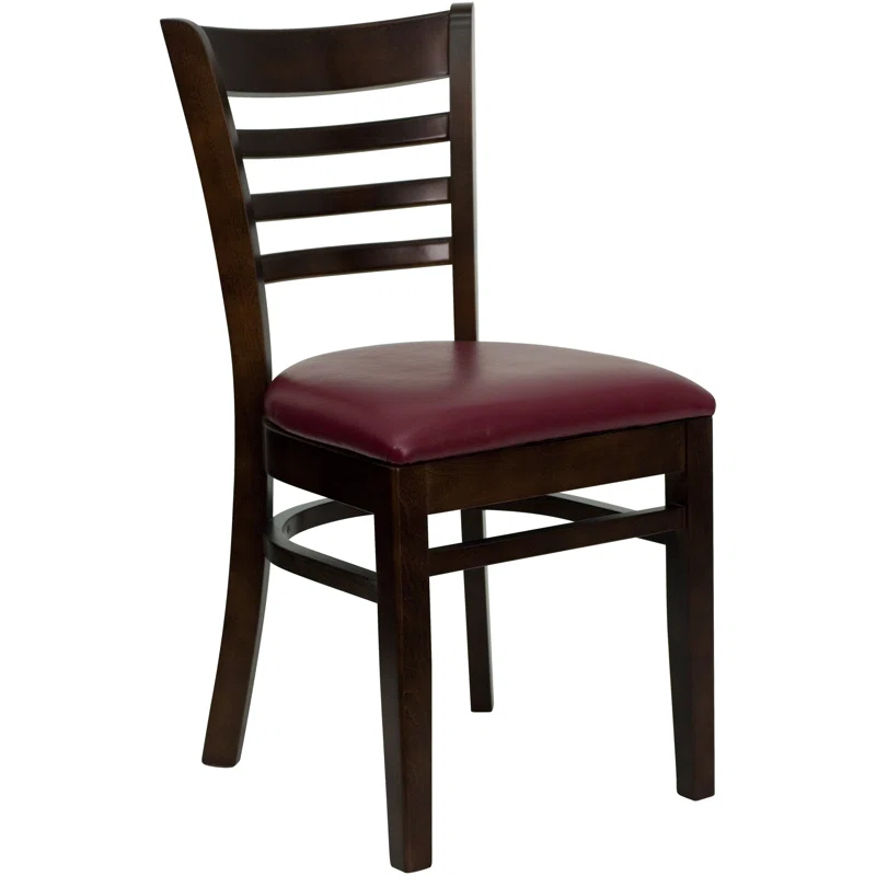 Red Barrel Studio® Ladder Back Wooden Restaurant Chair