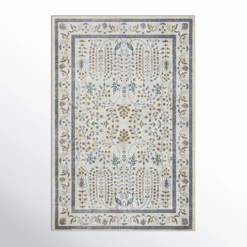 Rifle Paper Co. x Loloi Maison Wisteria Cream Rug