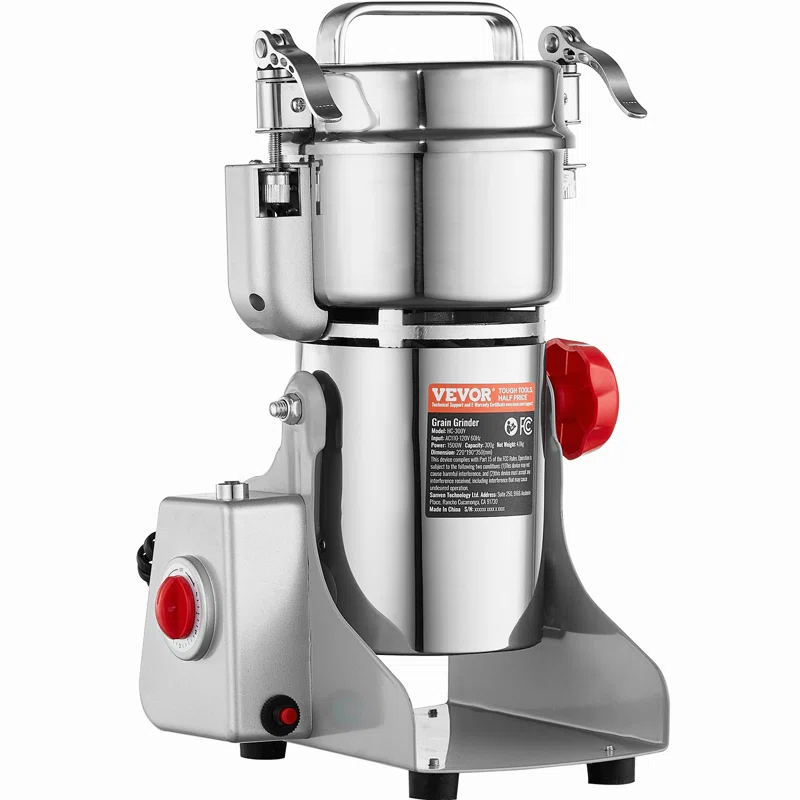 VEVOR 300g Commercial Spice Grinder Electric Grain Mill Grinder High Speed