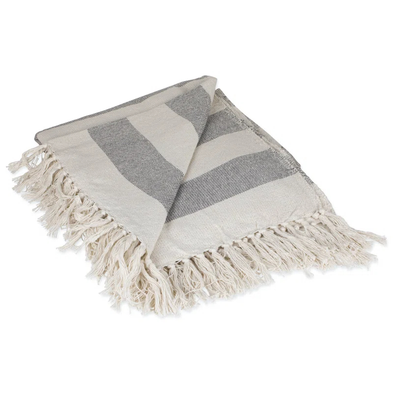 Design Imports Dll Hand Woven Throw Blanket