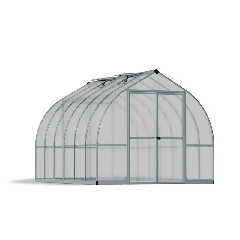 Canopia Palram - Canopia Bella 8' x 12' Greenhouse - Silver