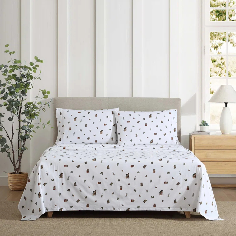 Eddie Bauer Eddie Bauer Printed Cotton Percale Sheet Sets