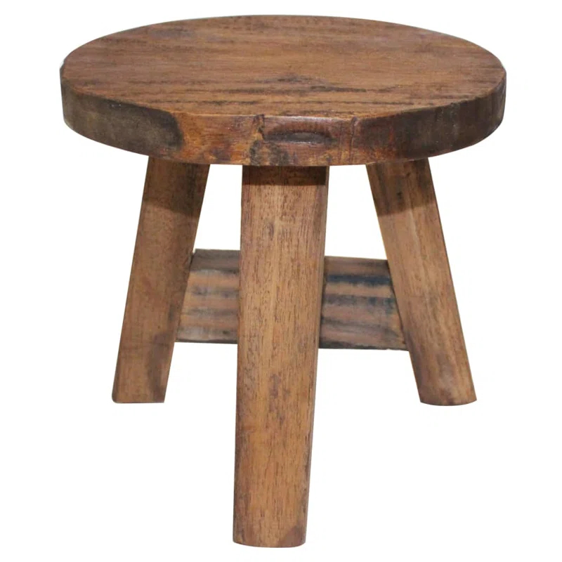 VidaXL VidaXL Stool Solid Reclaimed Wood
