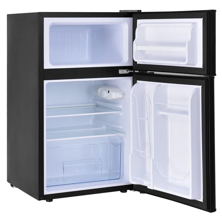 FORCLOVER FORCLOVER 3.2 Cubic Feet Freestanding Mini Fridge with Freezer