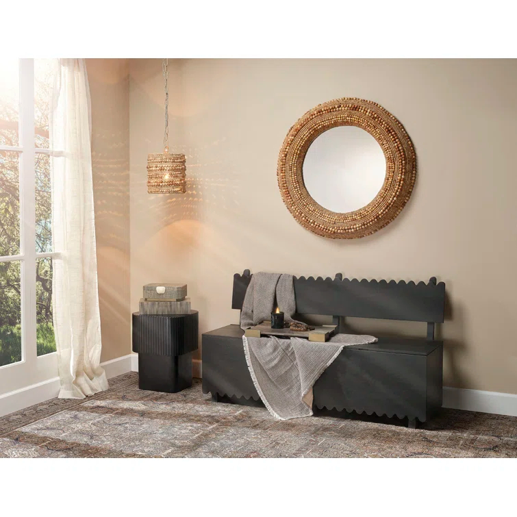 Jamie Young Company Notch Solid Wood End Table