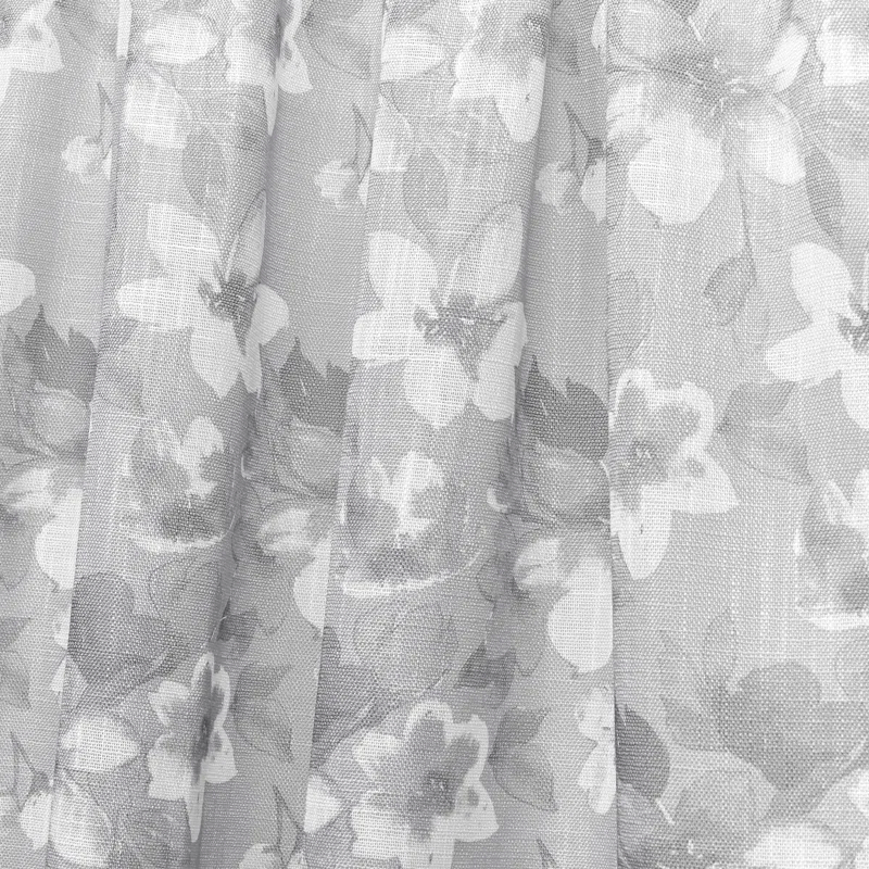 Nicole Miller Nicole Miller New York Dara Light Filtering, Semi Sheer Rod Pocket Curtain Panels (Set of 2)