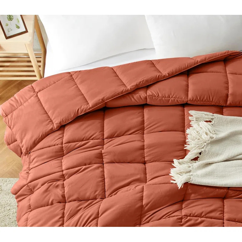 Modern Threads Modern Threads Sanctuary by PCT Down Alternative Microfiber Quilted Reversible Comforter & Duvet Insert - Soft, Comfortable Alternative to Goose Down - Bedding for All Seasons
