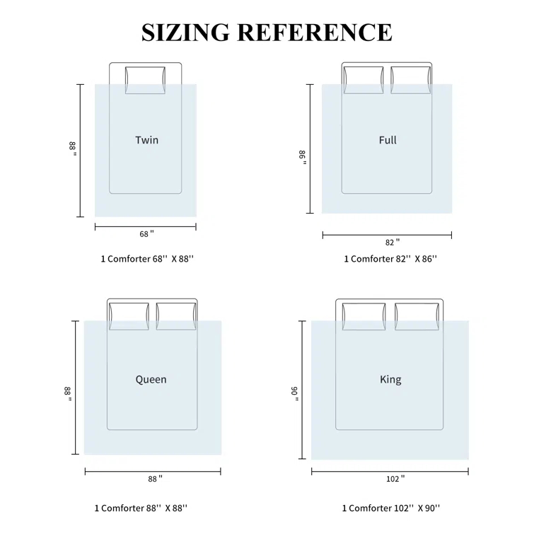 Aisbo Microfiber / Polyester Comforter & Duvet Insert