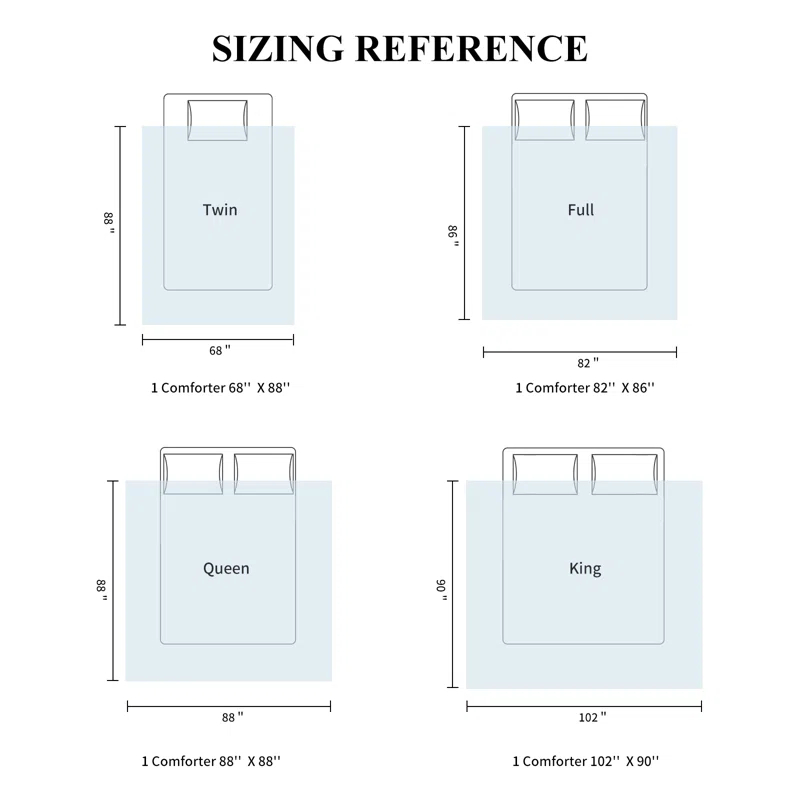 Aisbo Microfiber / Polyester Comforter & Duvet Insert