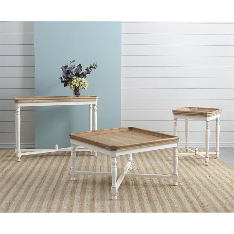 August Grove® Versatile Wooden Console Table for Stylish Home Decor and Functional Use