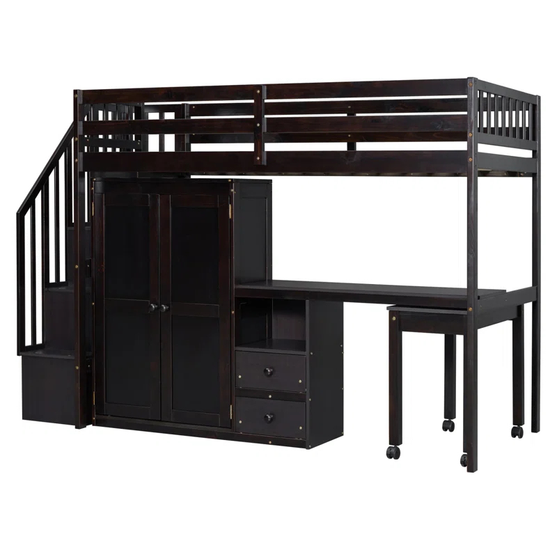 Reprise Designs Desk & Wardrobe – Space-Saving Multifunctional Loft Bed