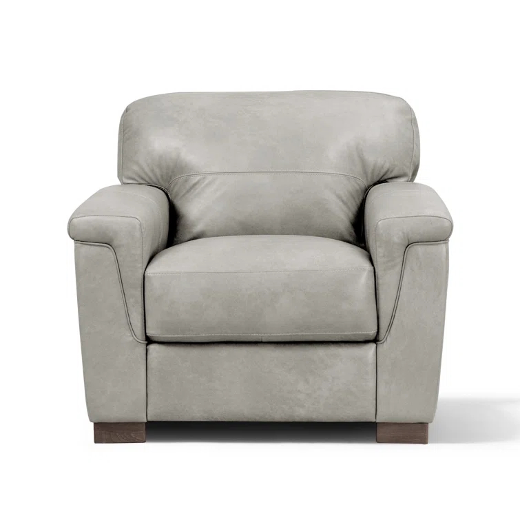 A&J Homes Studio Cornelia Leather Armchair