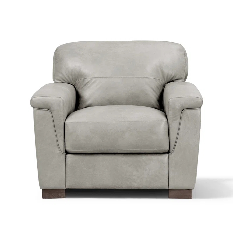 A&J Homes Studio Cornelia Leather Armchair