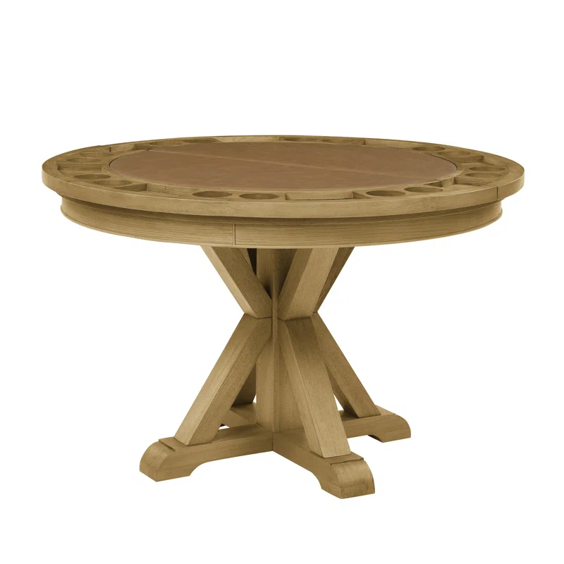 Steve Silver Furniture Steve Silver Furniture 50'' 8 - Player Foldable Poker Table