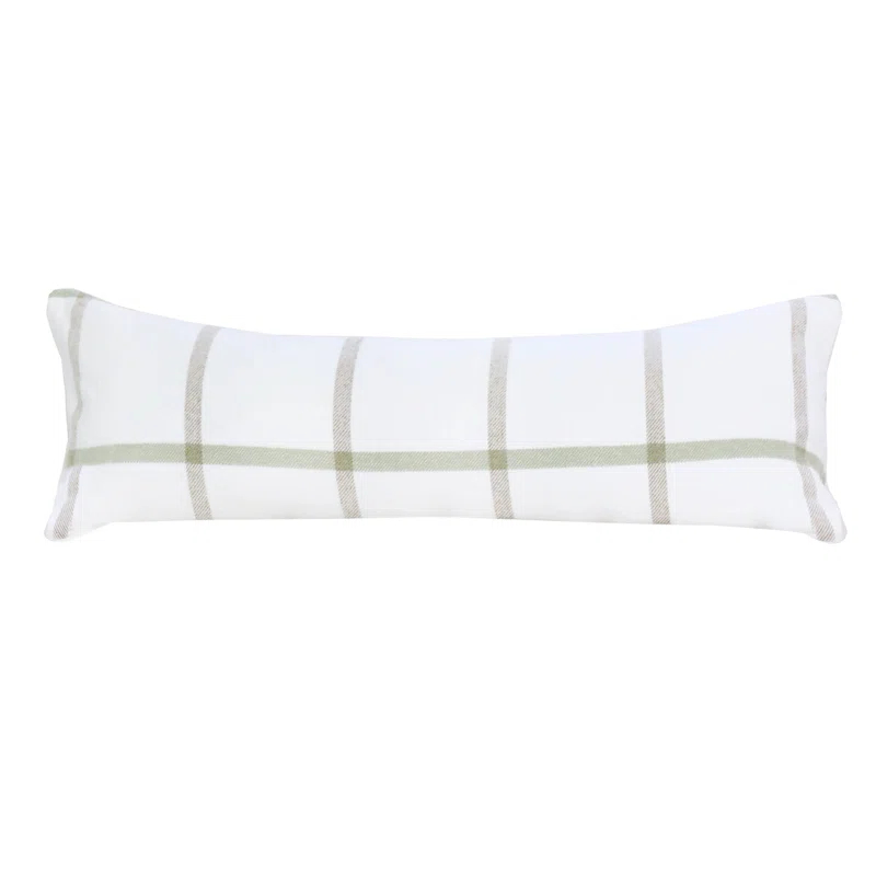 Copenhagen Plaid Throw Pillow