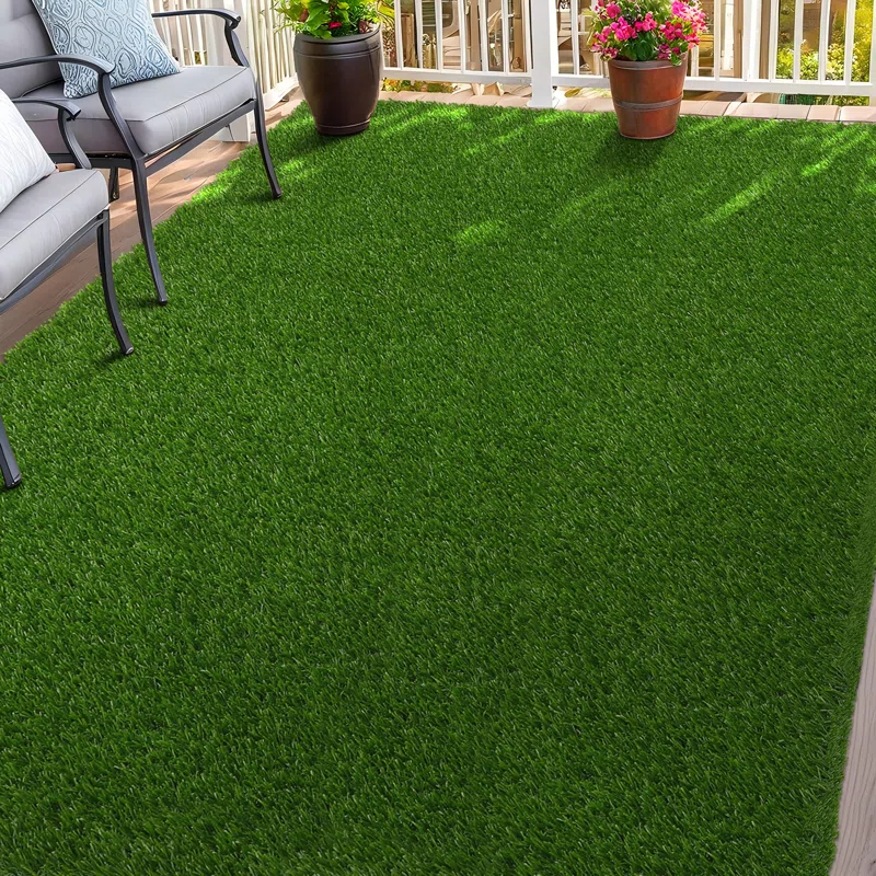 SHACOS Artificial Grass Turf Rugs and Rolls