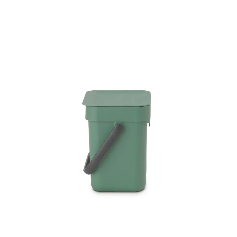 Brabantia Sort & Go 0.8 Gallon Plastic Odor Resistant Indoor Kitchen Composter