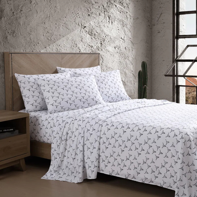 Wrangler Wrangler Printed Cozy Novelty Sheet Sets