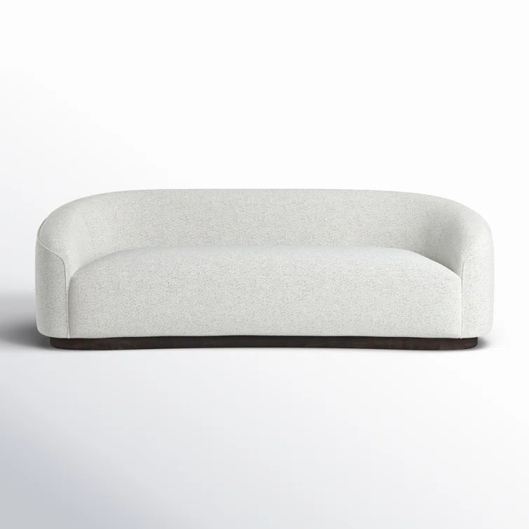 Pickensville 90.5'' Round Arm Curved Sofa