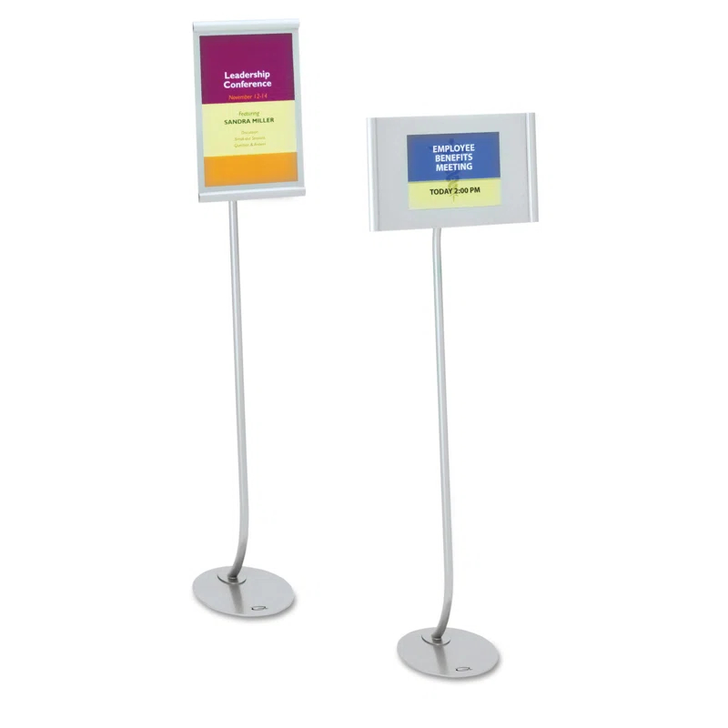 Quartet® Designer Sign Stand