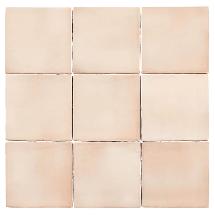 Andova Fion 4-in. Mediterranean-Inspired Glossy Ceramic Wall Tile