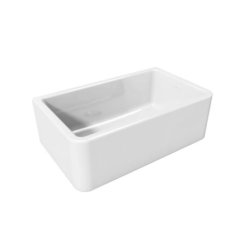 LaToscana LAT/R3018W 30'' L Farmhouse / Apron Single Bowl Fireclay Kitchen Sink