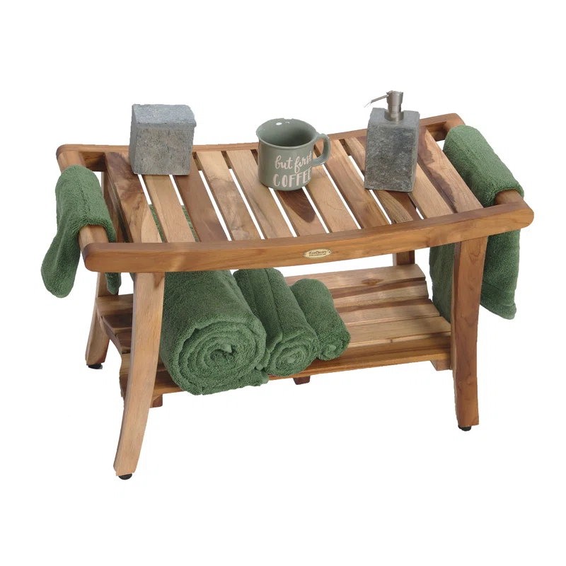 Harmony Teak Shower Bench, DecoTeak, Teak Shower Bench, Teak Shower Stool, Teak Bench Shower, Teak Wood Shower Bench, Teak Shower Seat, Wooden Shower Bench, Teak Shower Chair