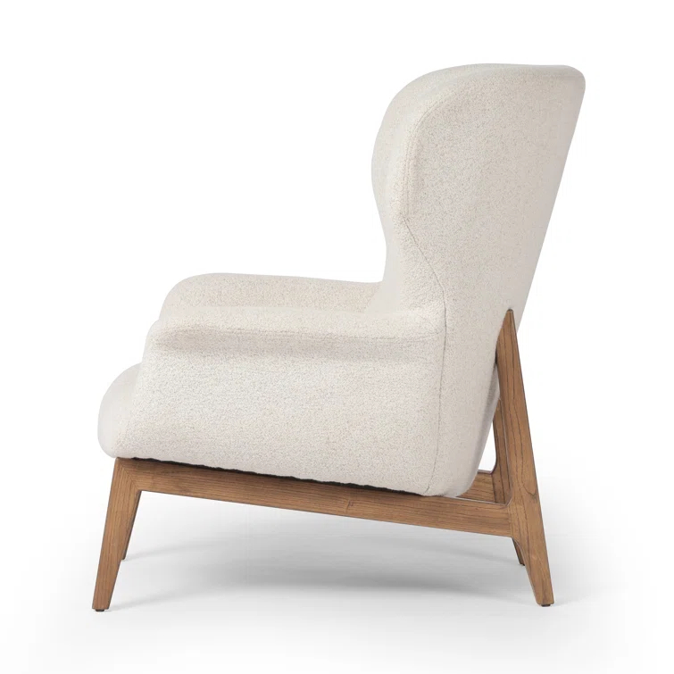 Elvie Upholstered Wingback Chair