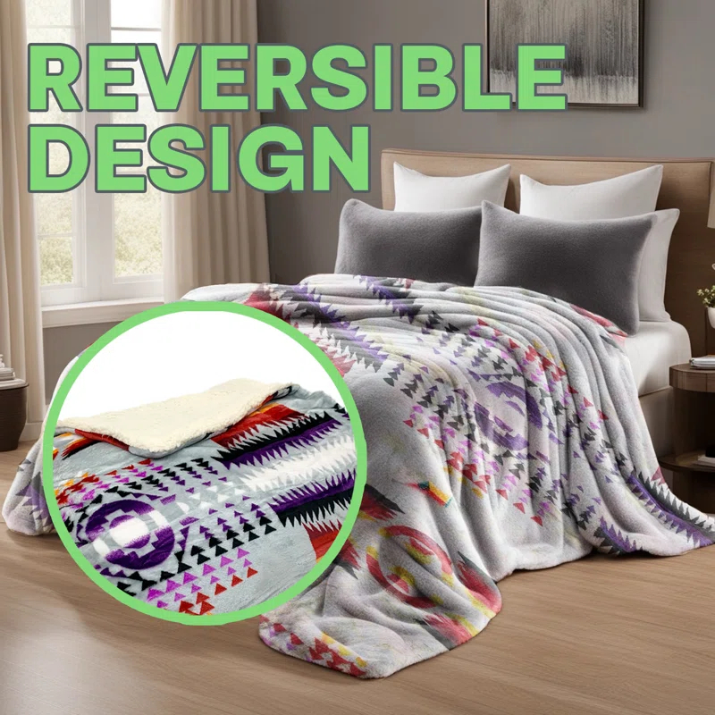 Machine Woven Throw Blanket