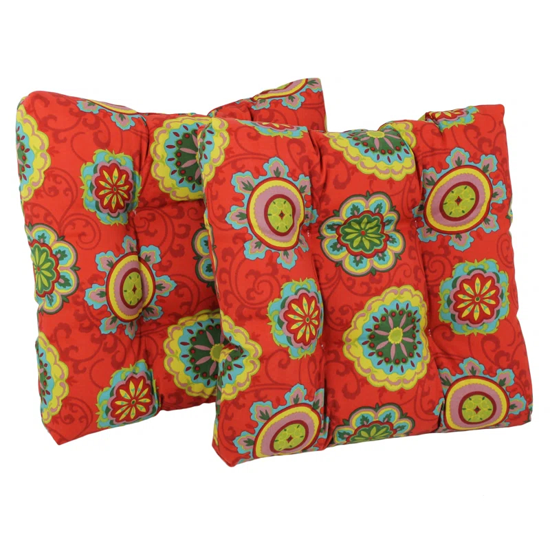 Bungalow Rose Outdoor 5'' Seat Cushion (Set of 2)