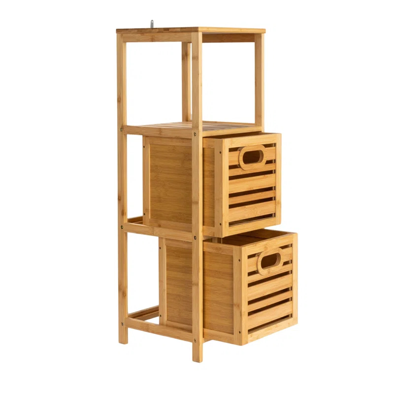 Household Essentials Darcy 2 Drawer Storage Drawer