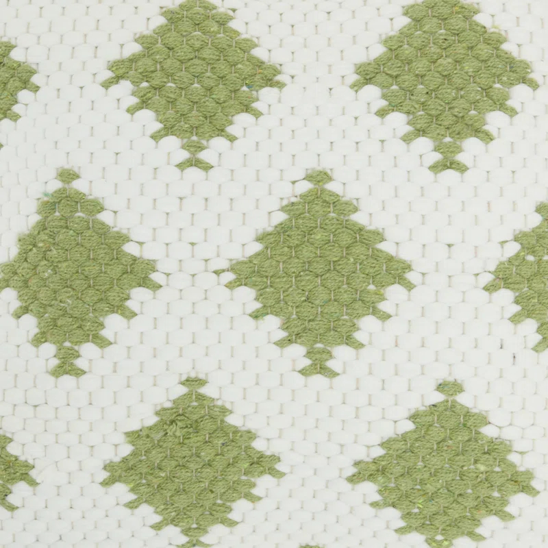 Geometric Cotton Throw Pillow