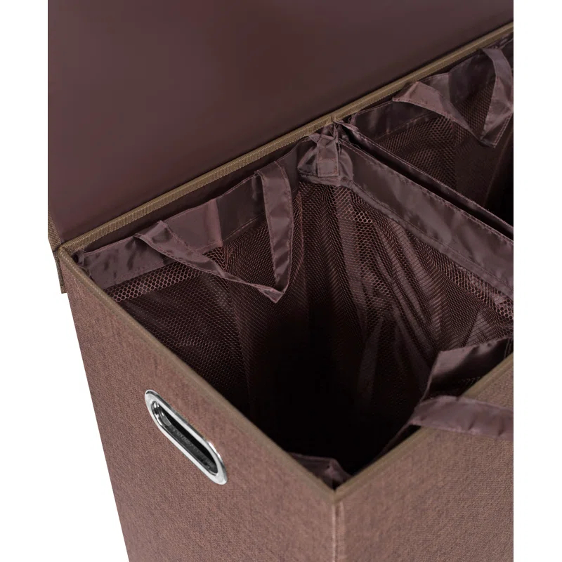 BirdRock Home Fabric Laundry Sorter with Handles