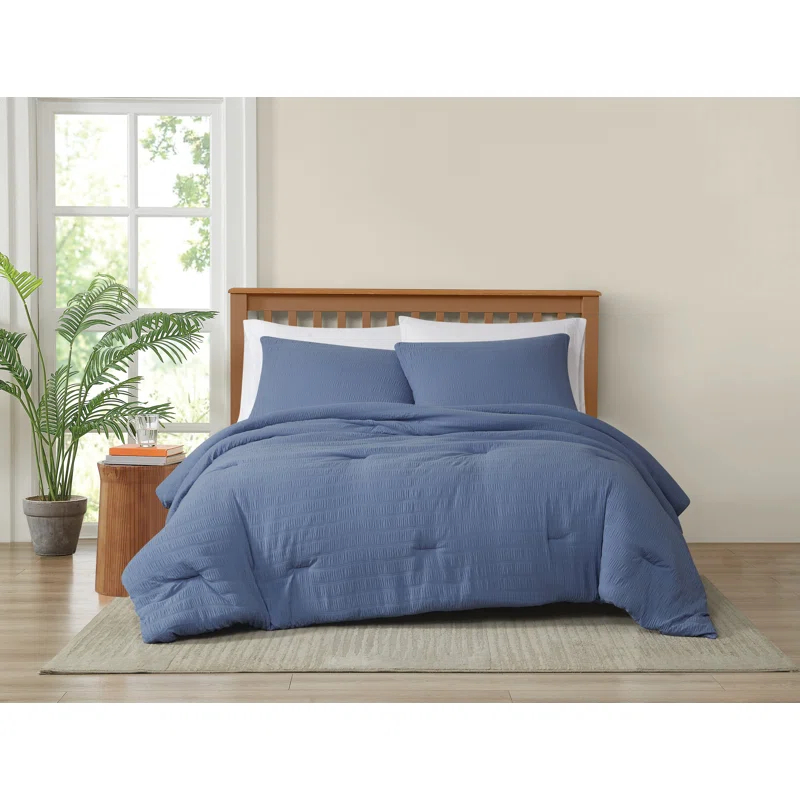 Truly Soft Truly Soft Crinkle Garment Wash Comforter Set