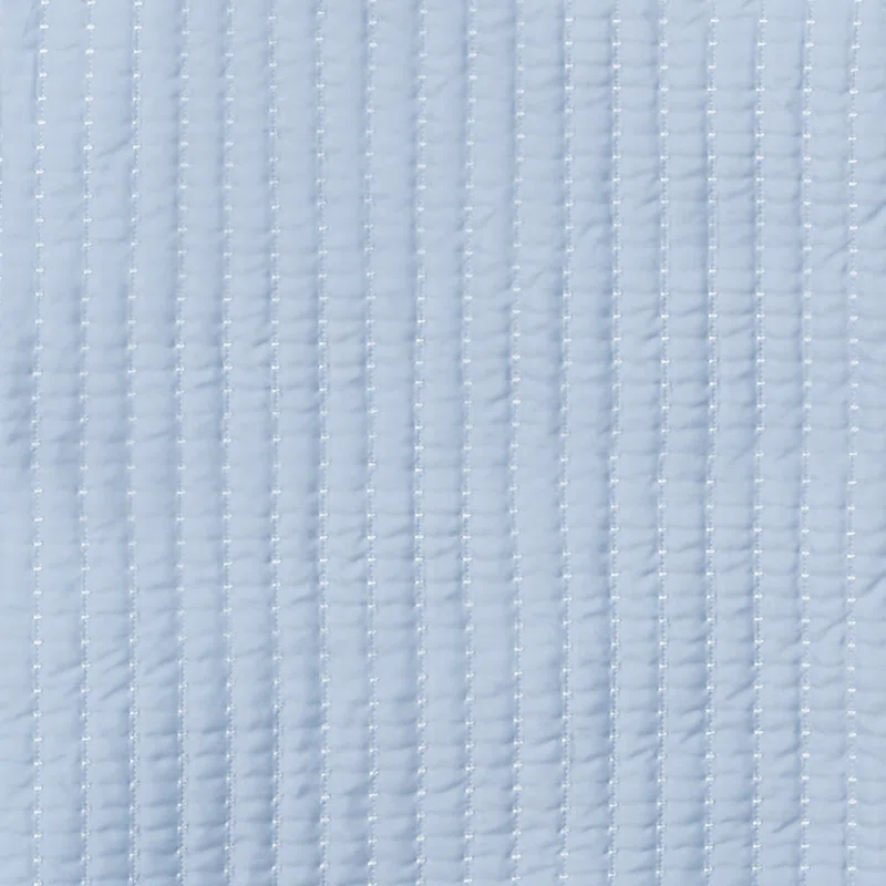 FreshFolds Modern & Contemporary Stripe Stitched Quilt Set with Shams