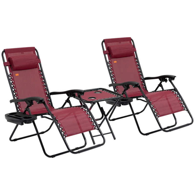 Outsunny Folding Zero Gravity Chair